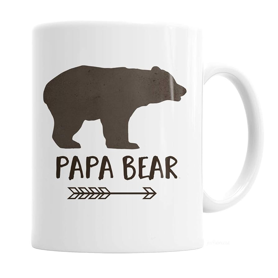 Papa Bear 11 oz Coffee Mug for Dads Father's Day | Amazon (US)