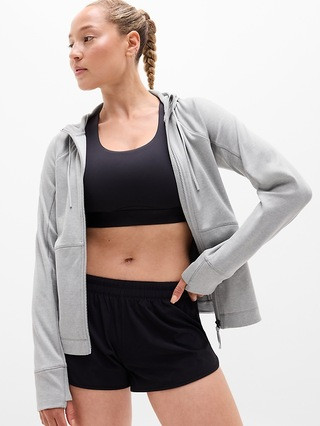 Unstoppable Fleece Lined Full Zip Jacket | Athleta