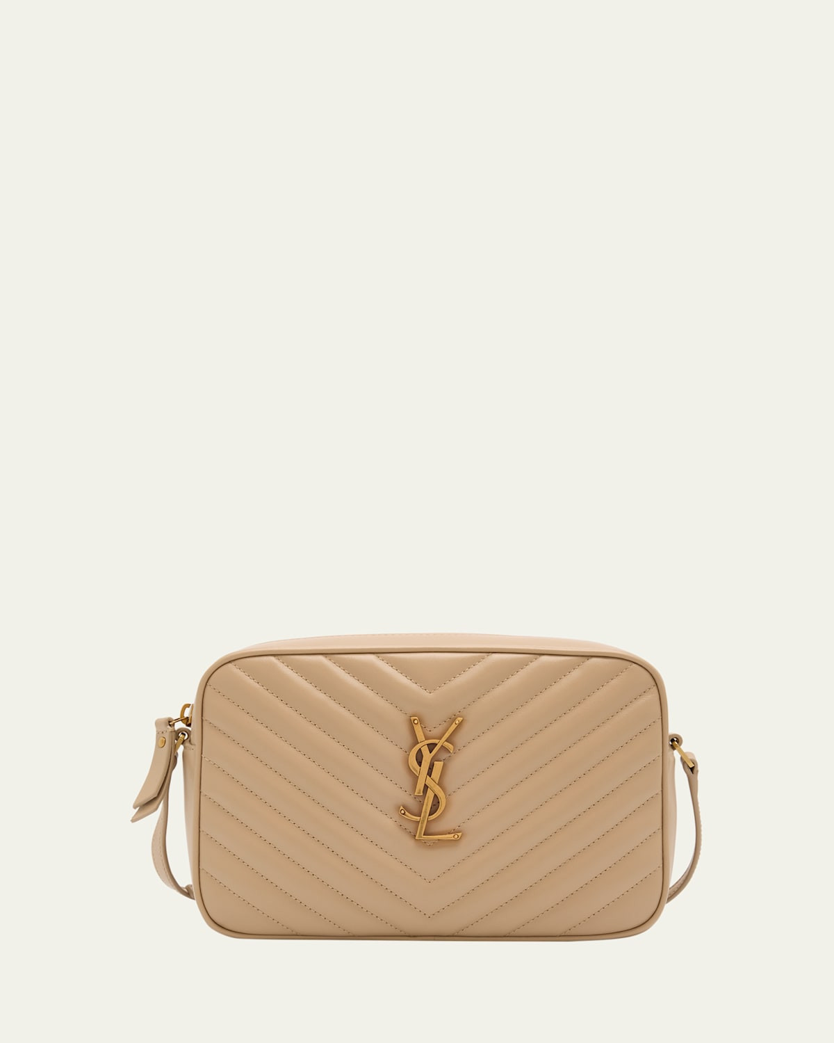 Lou Medium YSL Camera Bag with Pocket in Quilted Leather | Bergdorf Goodman