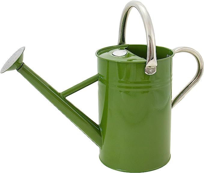 Kent & Stowe Metal Watering Can Tweed Green 4.5 Litre | Amazon (UK)