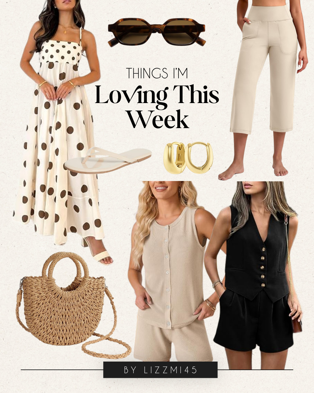 This week's faves: that polka dot maxi is a dream, these capri leggings are shockingly comfy, and I can't stop wearing this knit tank set. Linking it all! 

 #LTKgrwm #LTKootd #LTKU
