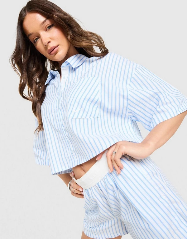 Nike Poplin Stripe Shirt | JD Sports (UK)