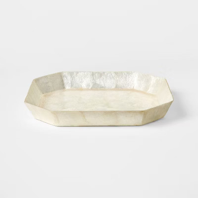 Capiz Tray Square - Threshold™ designed with Studio McGee | Target