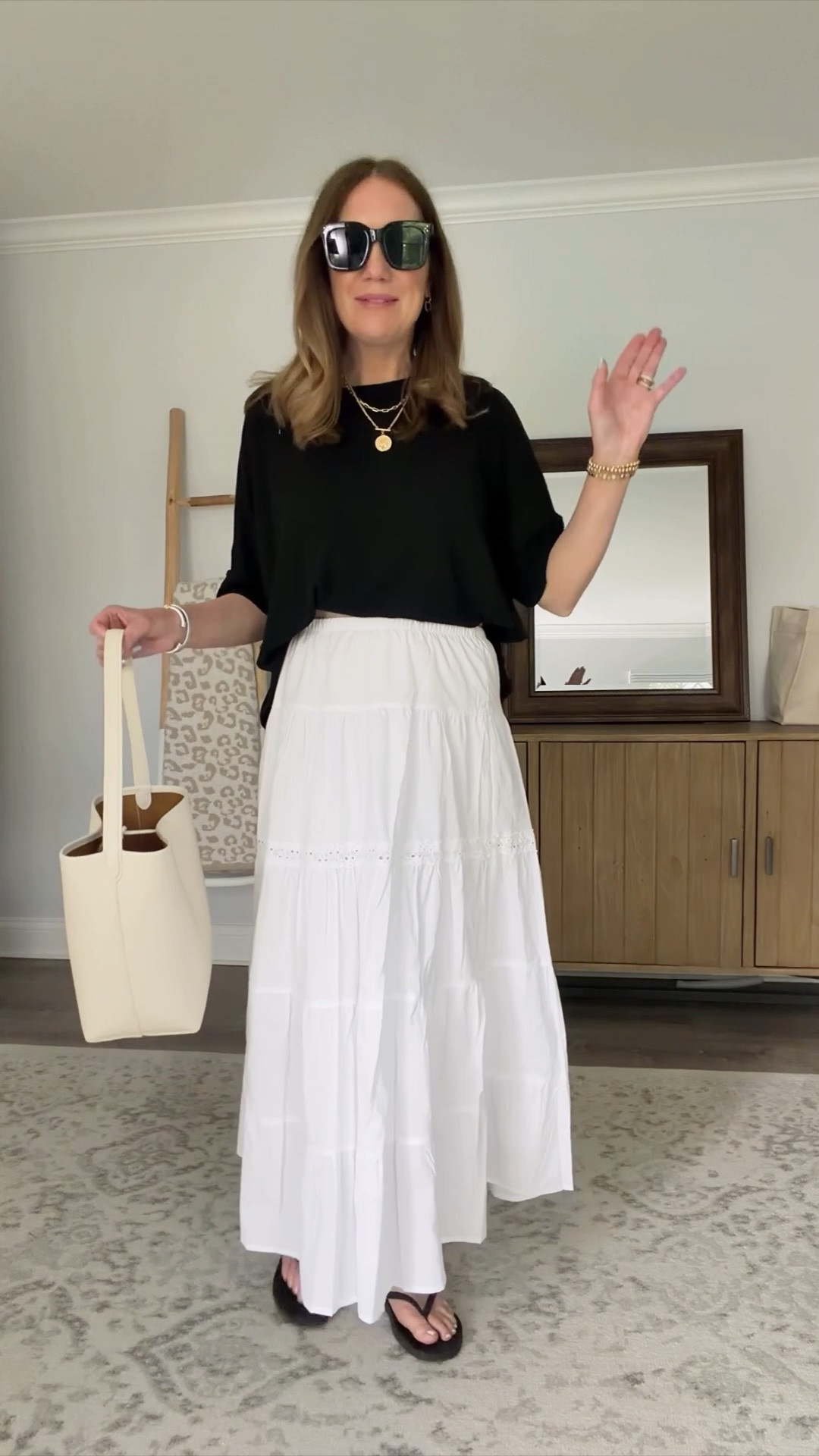 A white cotton maxi skirt is a spring and summer must have for me. Versatile and so much more comfy and flattering than a pair of shorts!

#LTKmomlife #LTKSeasonal #LTKMothersDay