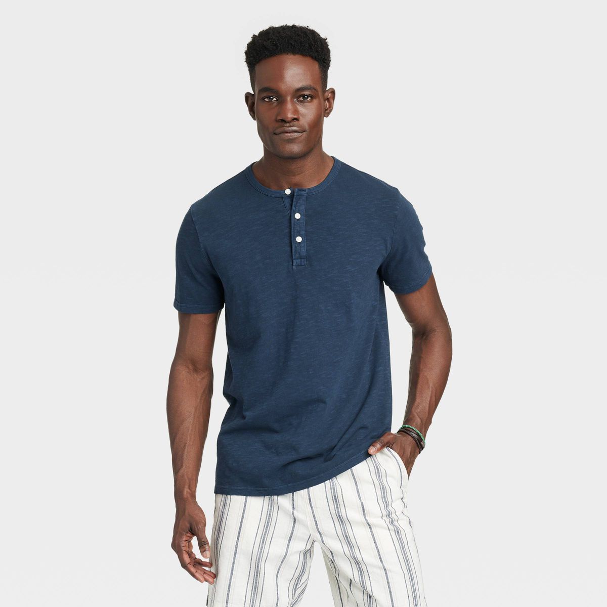 Men's Short Sleeve Henley T-Shirt - Goodfellow & Co™ | Target