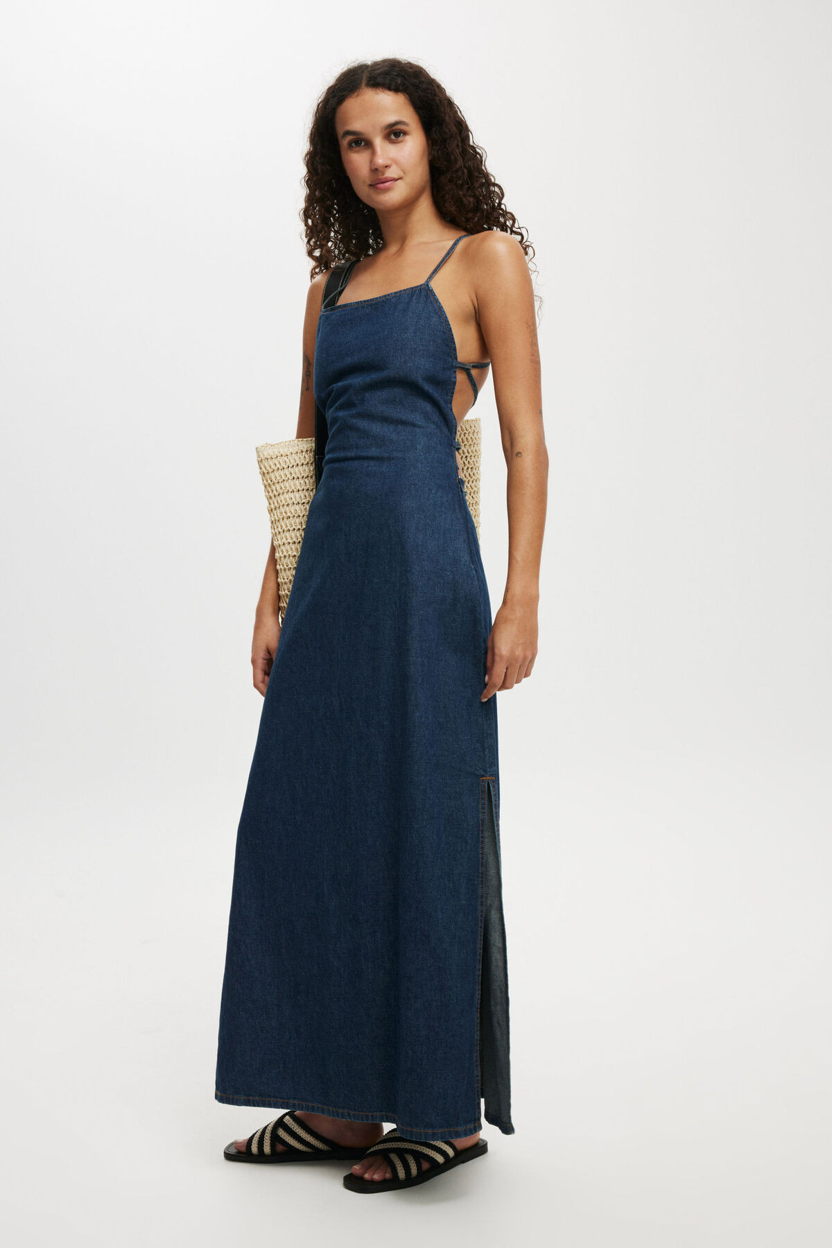 Tate Denim Maxi Dress | Cotton On (US)