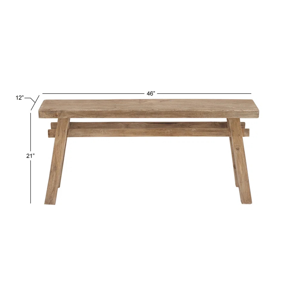 Joss & Main Milani Solid Wood Bench & Reviews | Wayfair | Wayfair North America