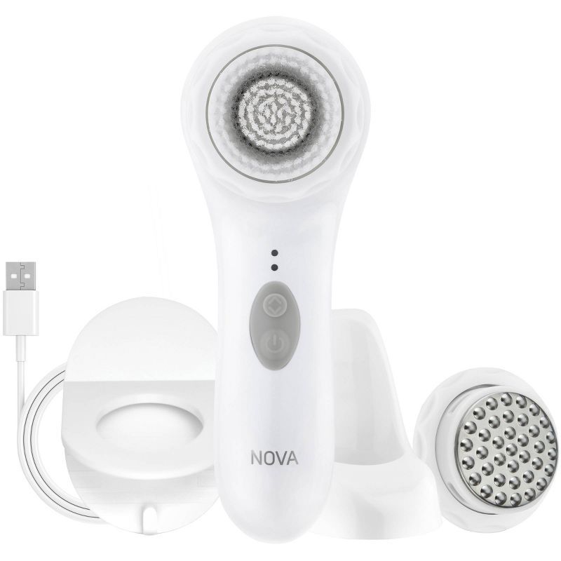 Spa Sciences NOVA Sonic Facial Brush with Antimicrobial Brush Bristles | Target