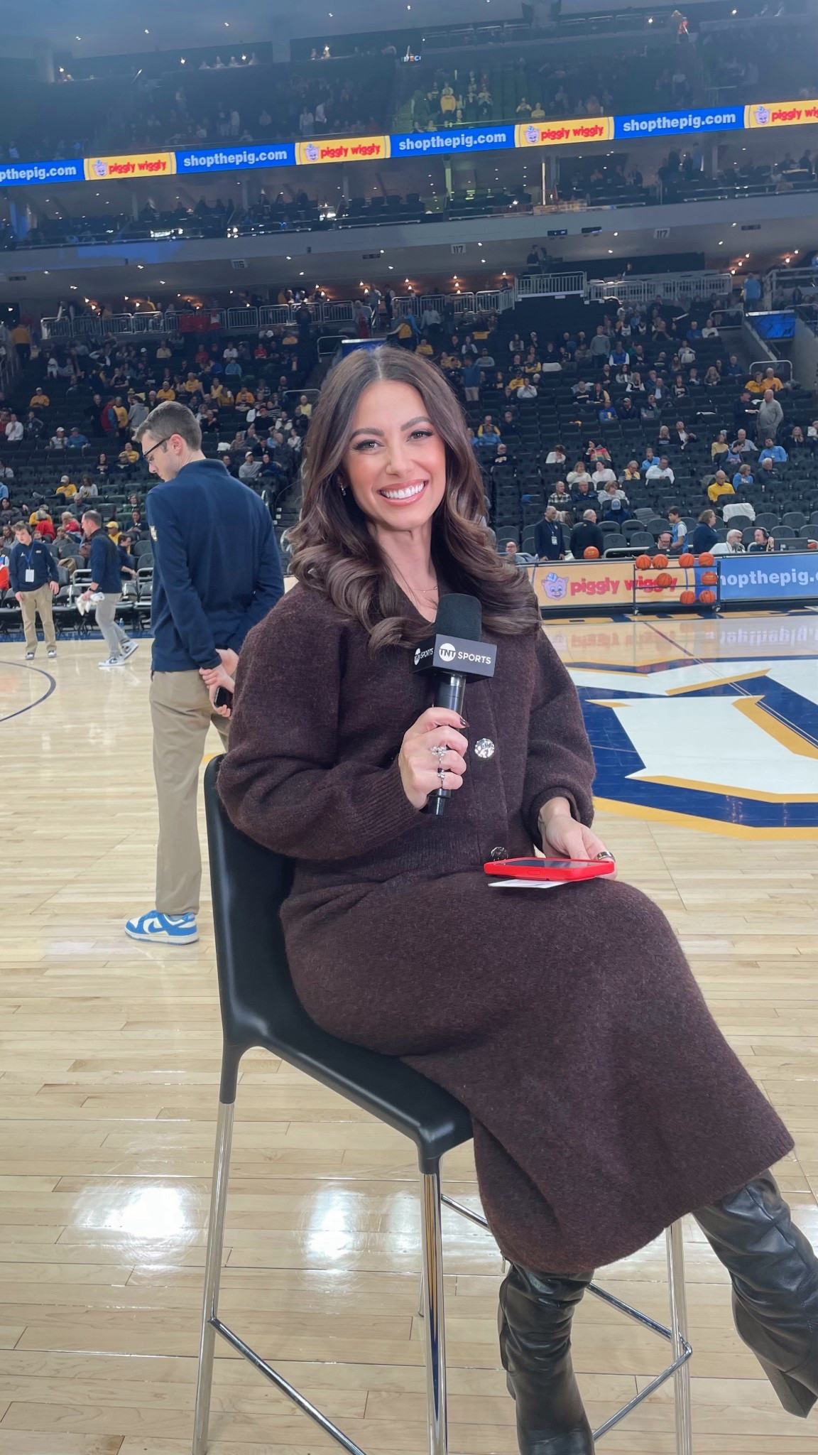 Obsessed with this Le Bop sweater set from Shopbop!!! I wore S in the top and sized up to a M in the skirt because I’m 23 weeks pregnant! 

#LTKCyberWeek #LTKBeauty #LTKWorkwear