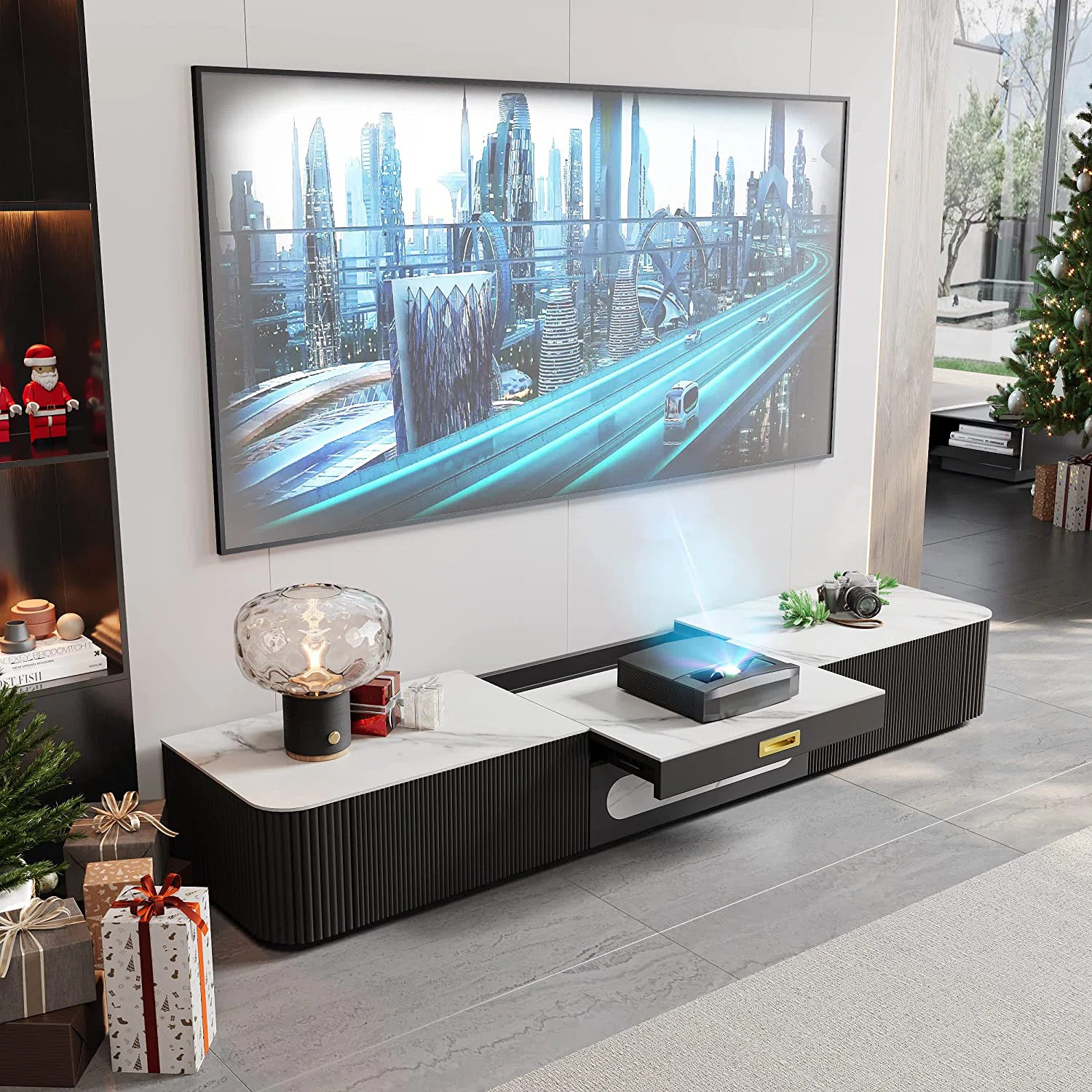 Chavonna TV Stand for TVs up to 88" | Wayfair North America