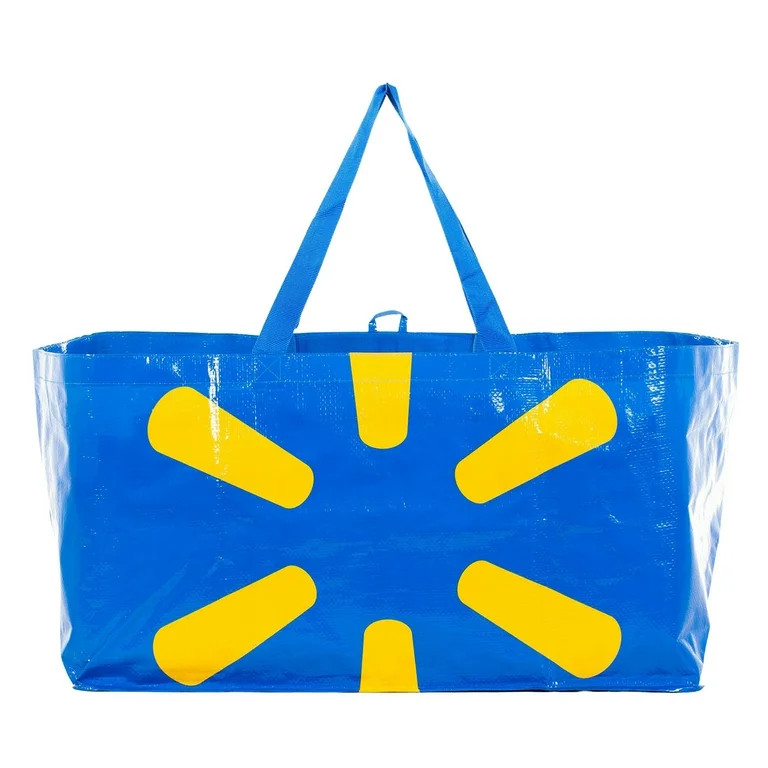 Walmart Jumbo Reusable Shopper Bag for Adults - Walmart.com | Walmart (US)