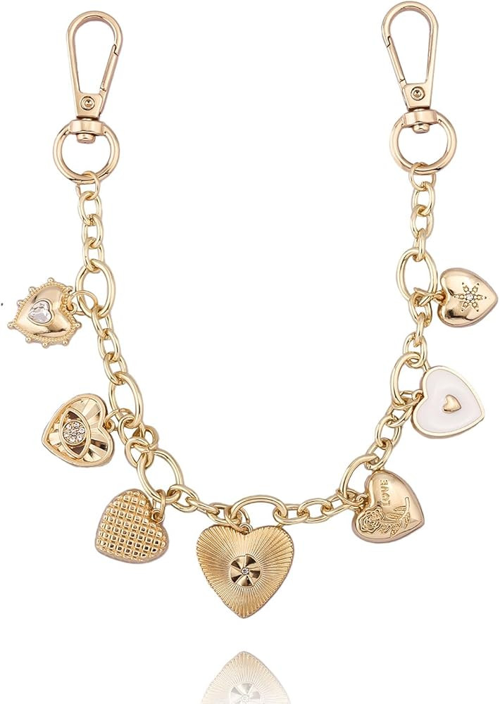 Bag Purse Charm Chain for Handbags - Gold Key Chain Accessories - Cute Keychain Gifts for Women | Amazon (US)