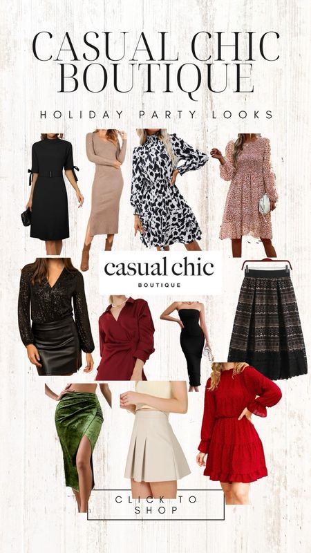 The Casual Chic Boutique has an incredible assortment of holiday looks, I rounded up some of my favorites. 

#LTKHoliday #LTKmidsize #LTKSeasonal