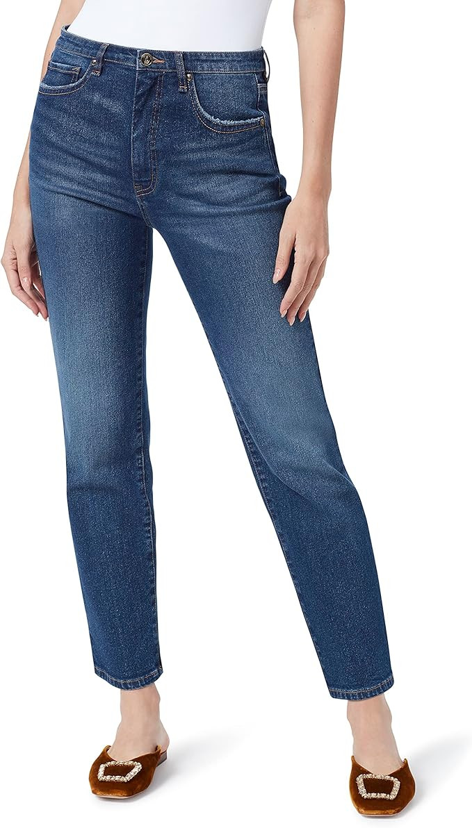 Sam Edelman Women's High Rise Slim Straight Ankle | Amazon (US)