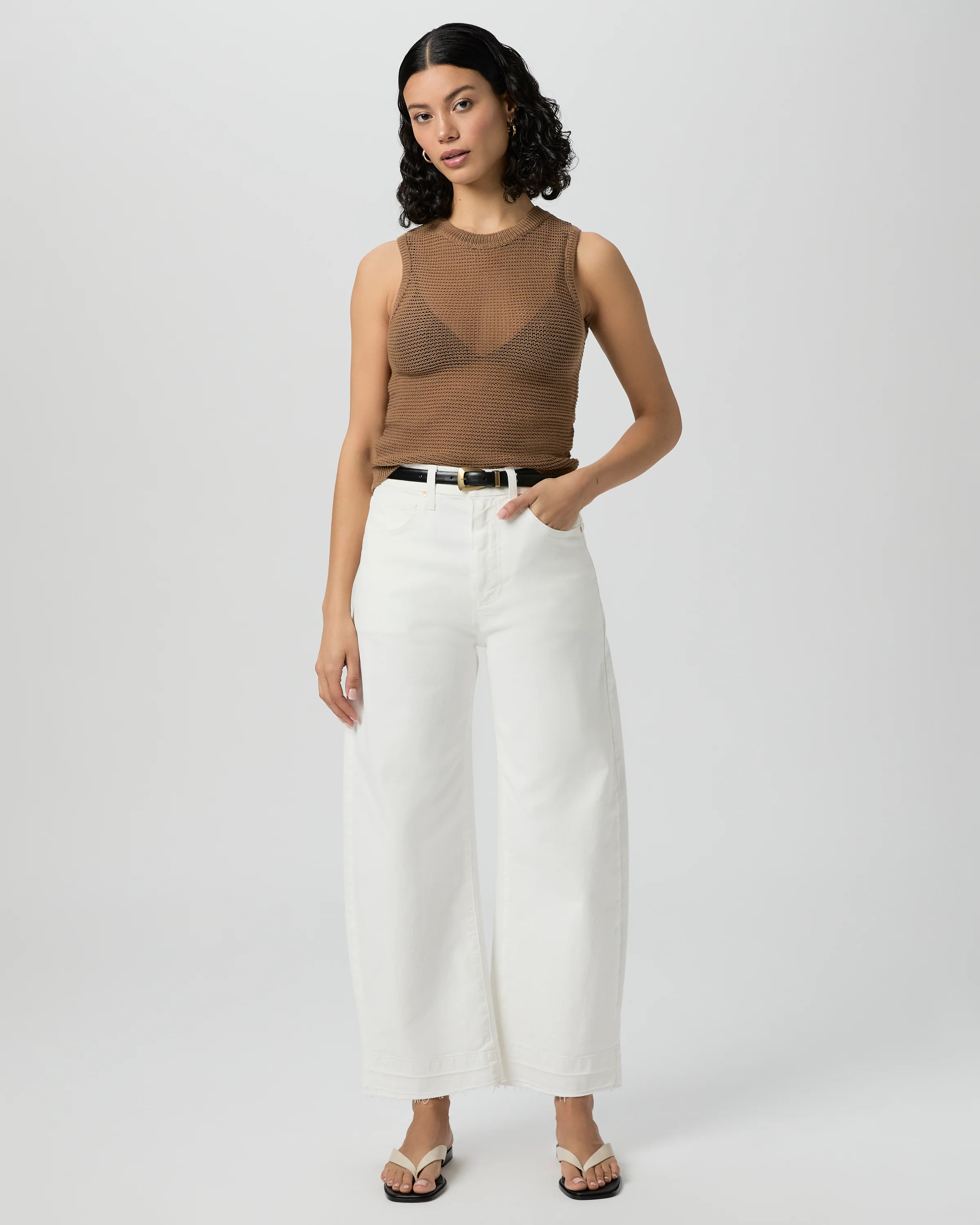 Arellia Ankle Barrel Leg Jean | Paige