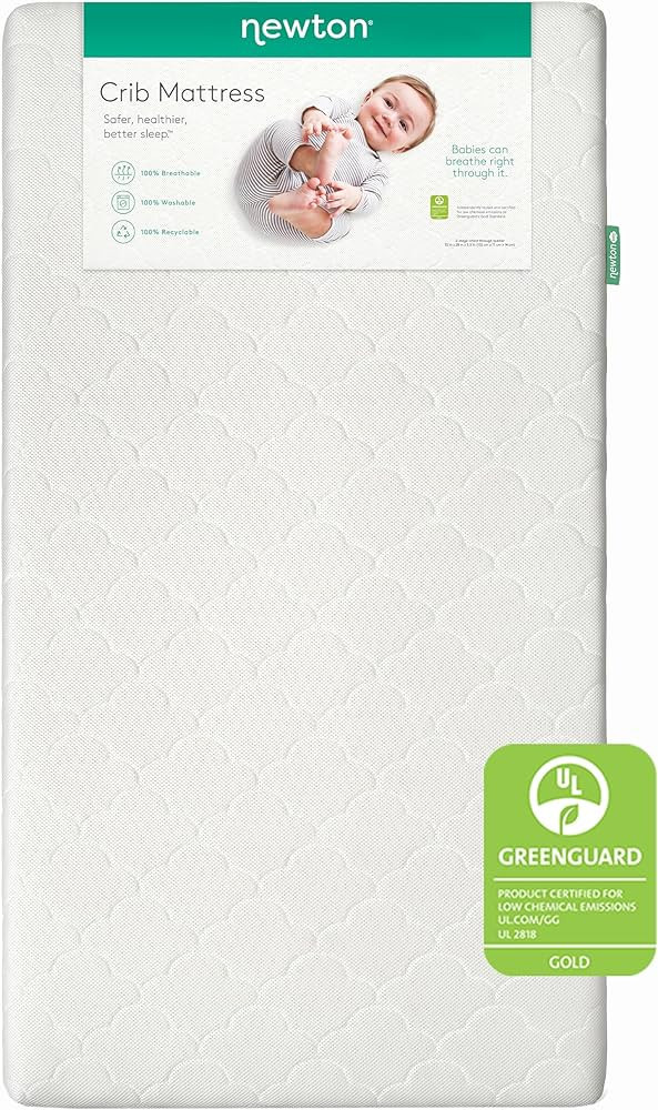 Newton Baby Crib Mattress and Toddler Bed - 100% Breathable Proven to Reduce Suffocation Risk, 10... | Amazon (US)