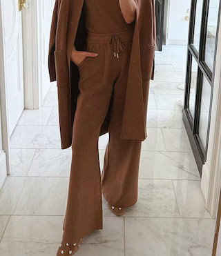 x Cella Jane Blog Mid Rise Wide Leg Lounge Full Length Pants | Dillard's