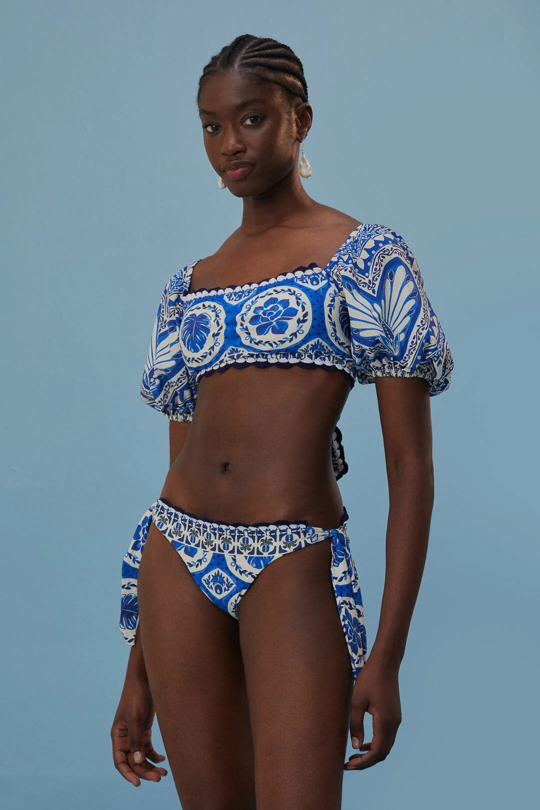 Tile Dream Bikini Bottom | FarmRio (US)