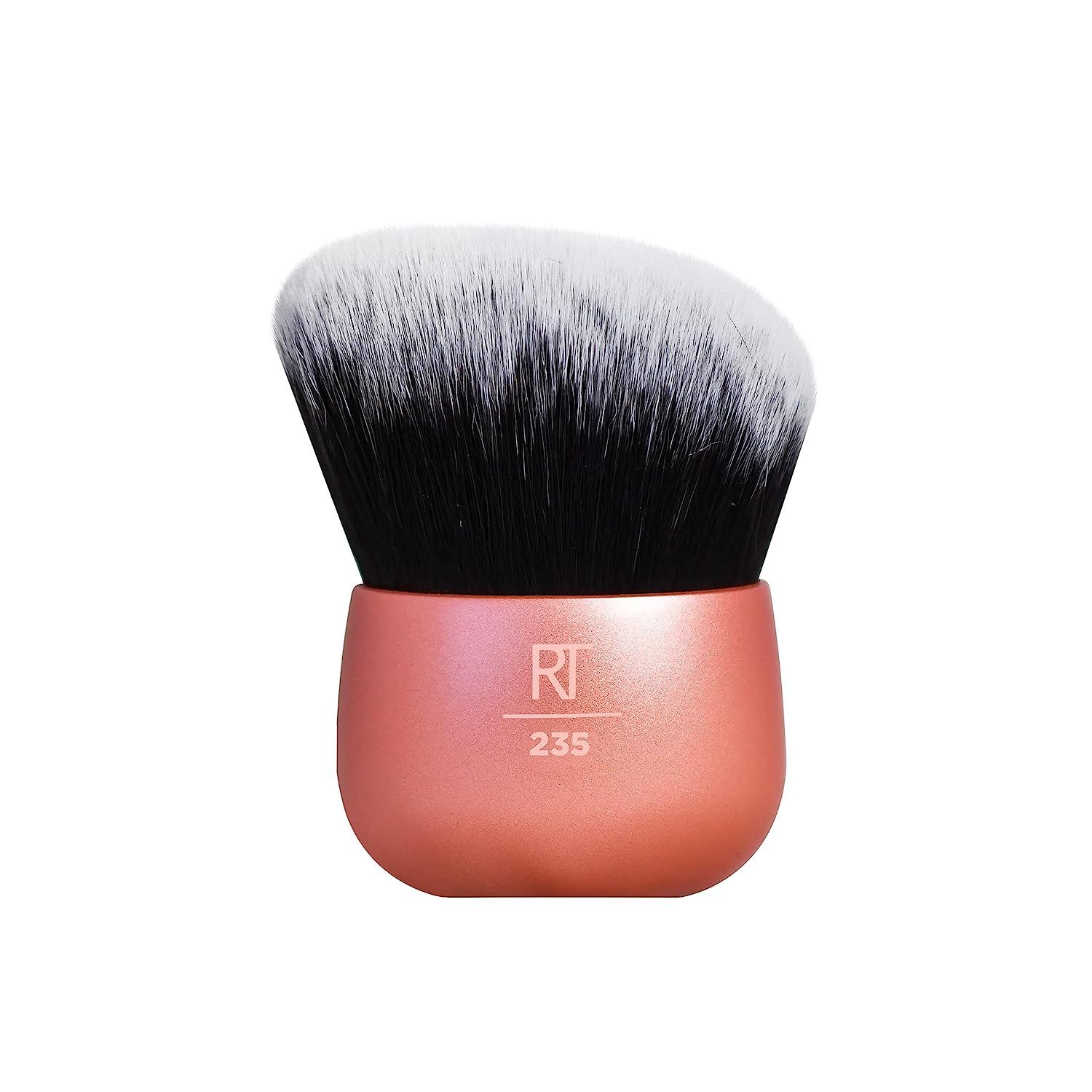 Real Techniques Angled Kabuki Brush, For Body Bronzer or Foundation Application, Handless Makeup ... | Amazon (US)