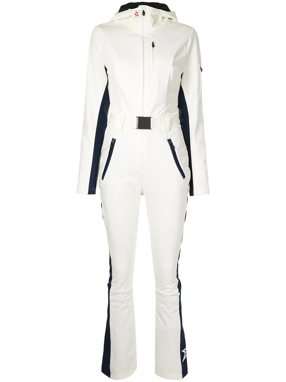 Perfect Moment star-print Belted Ski one-piece  - Farfetch | Farfetch Global