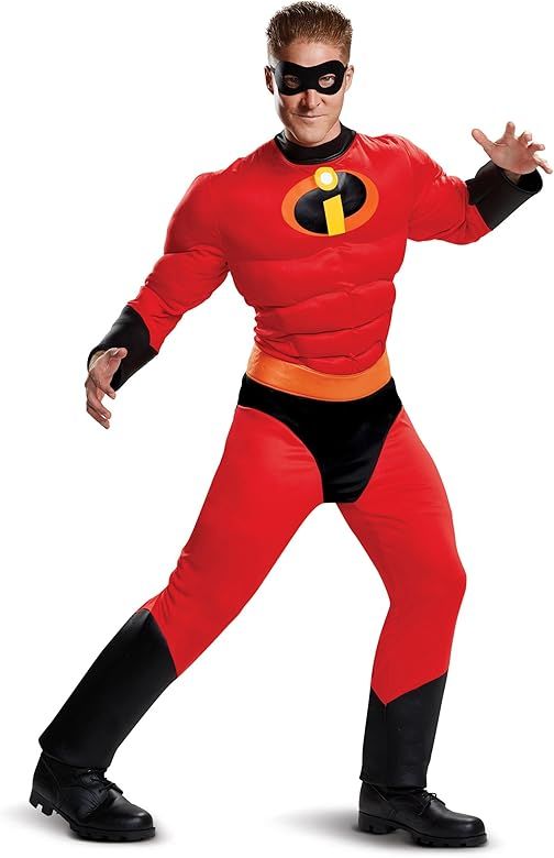 Disguise mens Mr. Incredible Classic Muscle Adult Costume | Amazon (US)
