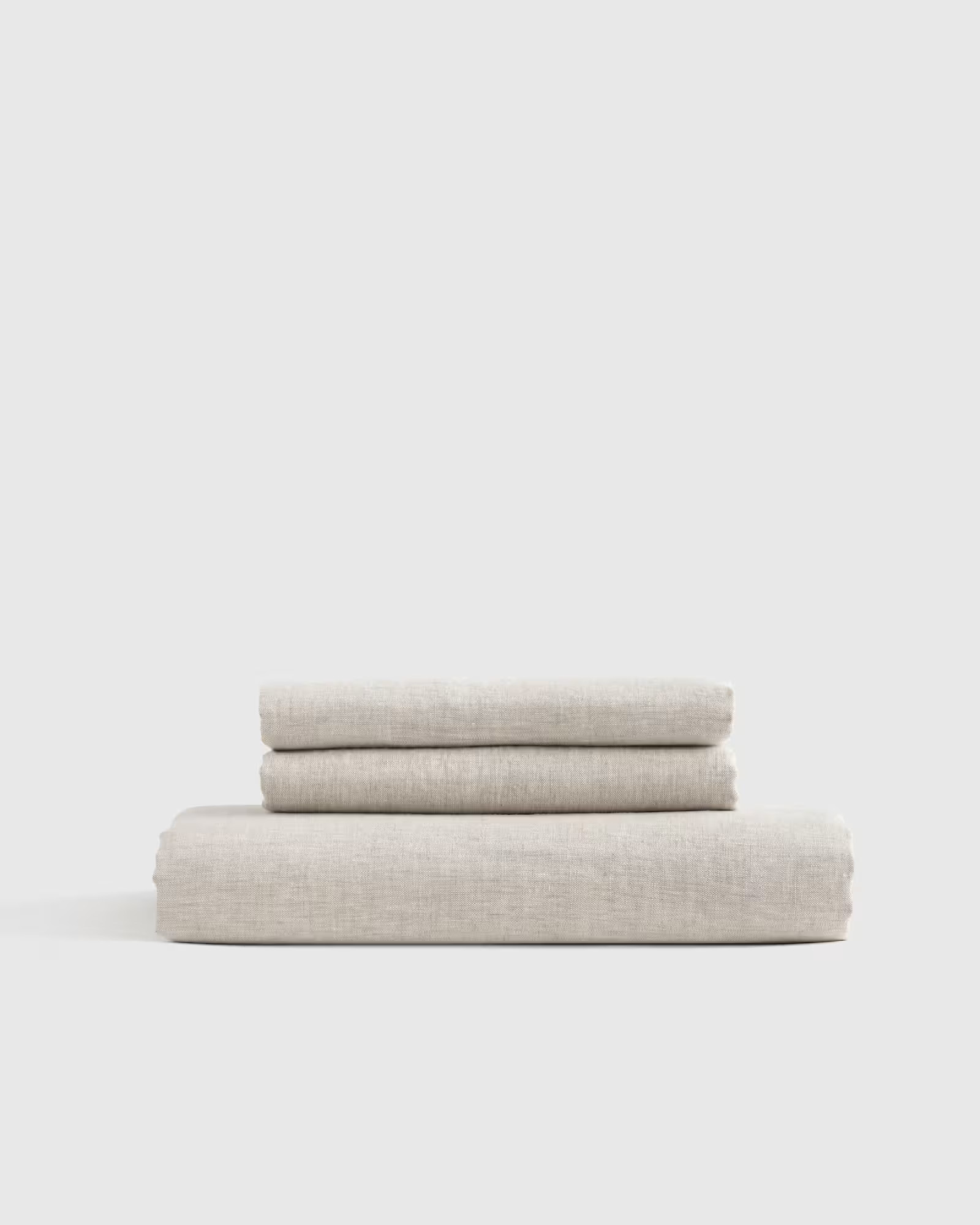 European Linen Chambray Fitted Sheet Set | Quince