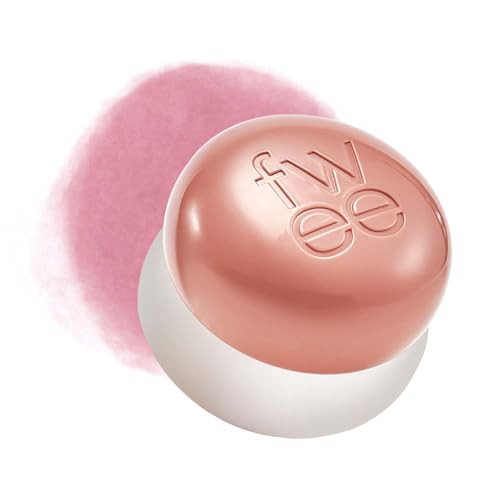 fwee Blurry Pudding Pot | Airbrushed Blush & Lip, Buildable & High Pigment, Long-lasting, Lightweight, Natural Soft Matte Finish, Satin Finish Blurring Blush - Oh! (Cool Pink) | 0.17 oz | Amazon (US)