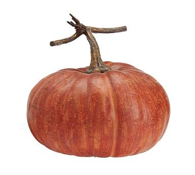 Faux Pumpkins, Rust - Small | Pottery Barn (US)