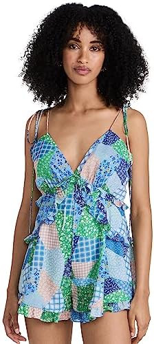 For Love & Lemons Women's Juniper Romper | Amazon (US)
