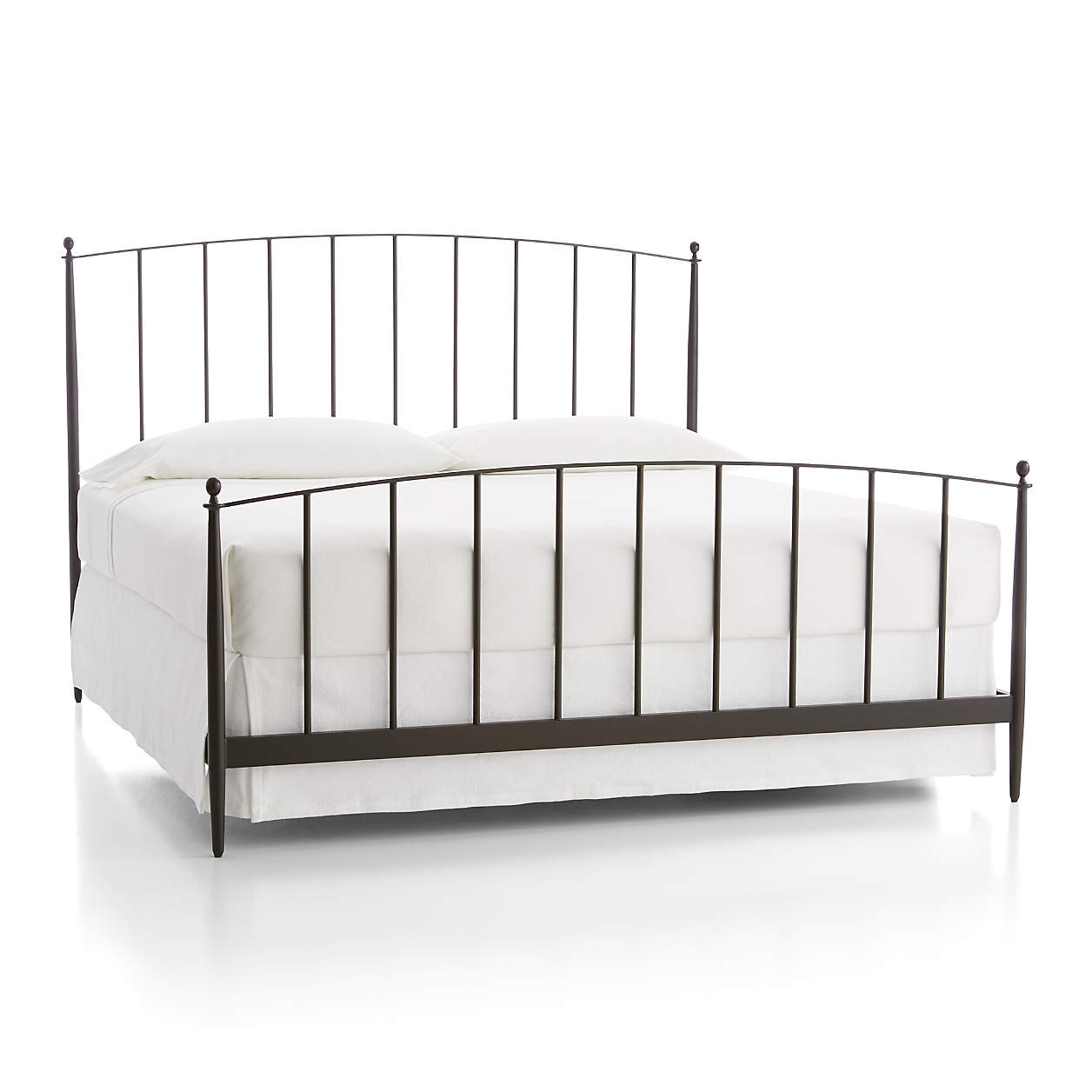 Mason Shadow King Bed + Reviews | Crate & Barrel | Crate & Barrel