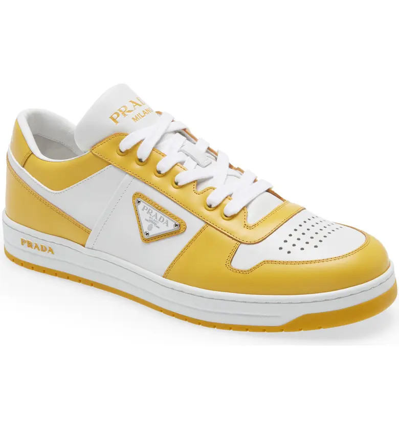 Prada Downtown Logo Low Top Sneaker | Nordstrom | Nordstrom