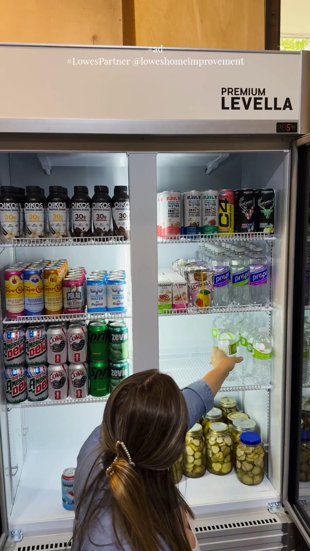#ad Have you ever bought something for one purpose, and then realized you use it for everything? That's exactly how this Levella fridge from Lowe’s has been for us. We've had it for over a year now, and it gets used year-round. 

From stocking up after grocery runs to keeping drinks ready for friends and family, it's become part of our everyday routine. The adjustable shelves make it easy to switch things up, and I definitely don't miss hauling around coolers or buying bags of ice.

#LowesPartner @LowesHomeImprovement #Levellafridge #Garagefridge

#LTKHome #LTKBaby #LTKstorytime