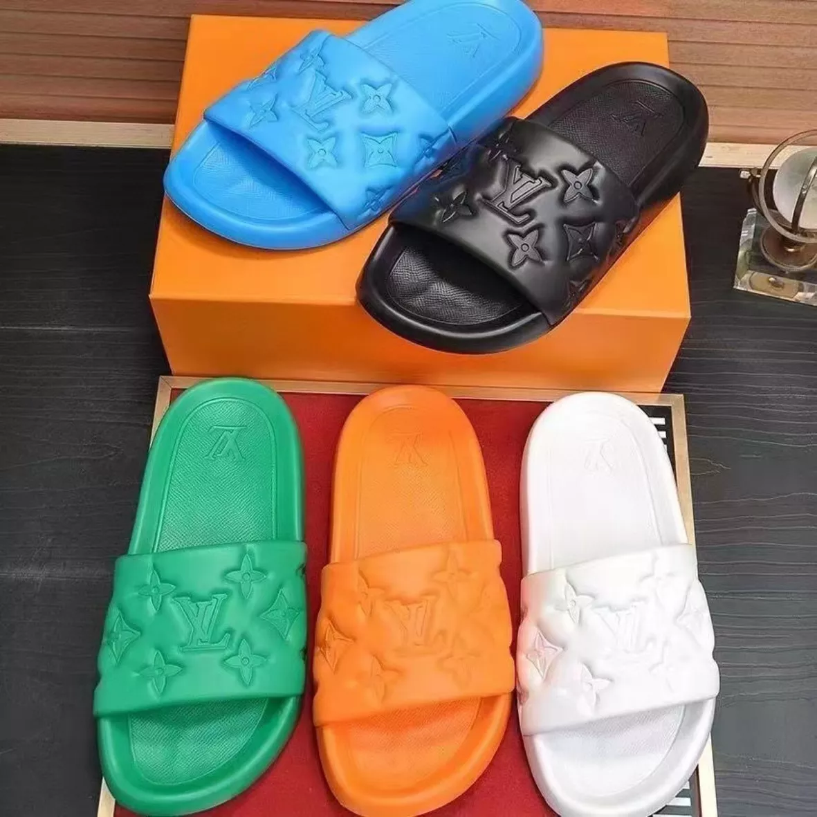louis vuitton slippers dhgate