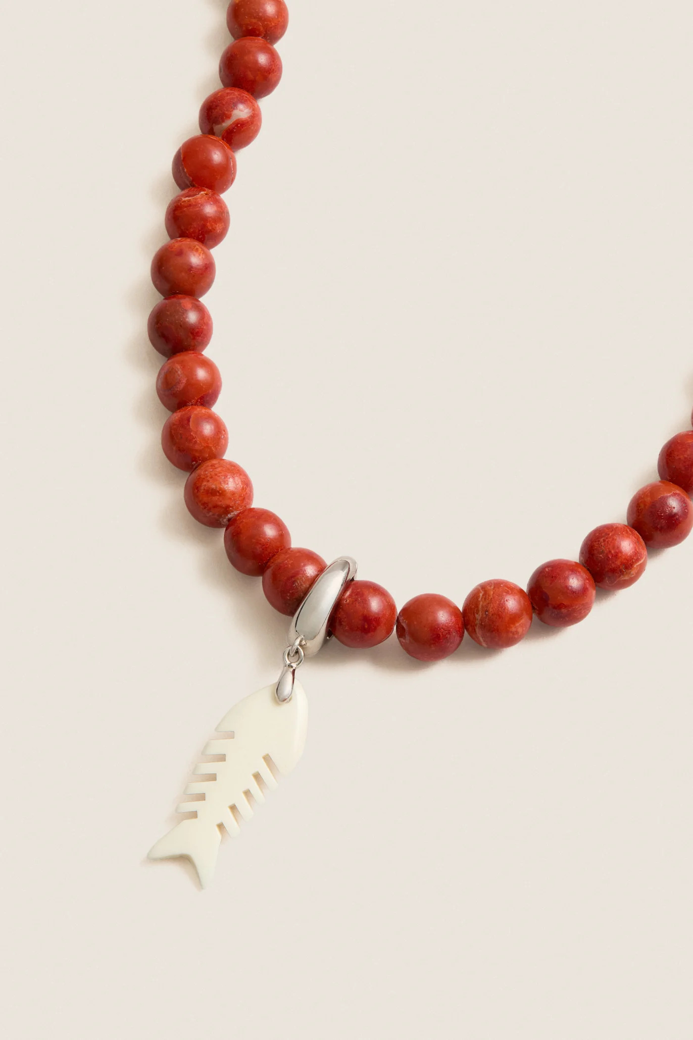 Rust Sardine Stone Necklace | Tuckernuck (US)