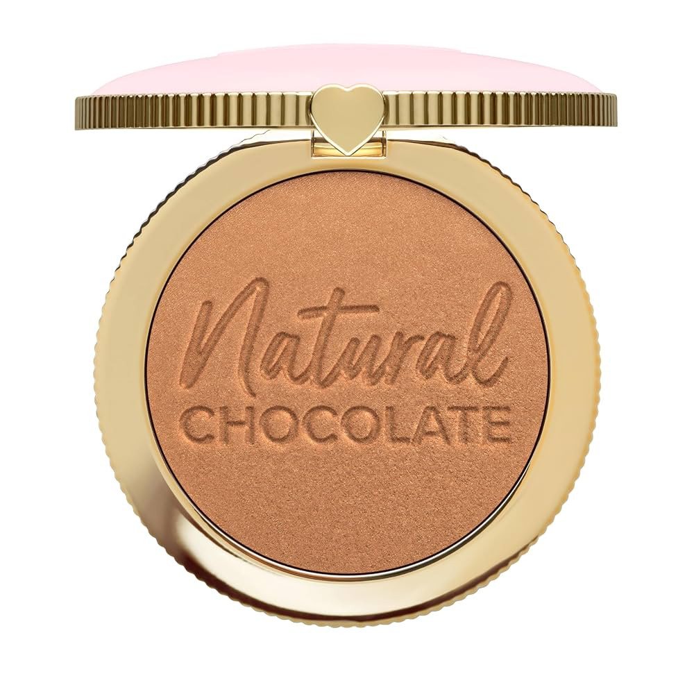 Too Faced Natural Chocolate Bronzer | Sheer-to-Medium Coverage with Natural Finish + Sun Kissed G... | Amazon (US)