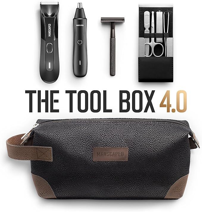 MANSCAPED® The Tool Box 4.0 Contains: The Lawn Mower™ 4.0 Electric Trimmer, The Weed Whacker... | Amazon (US)