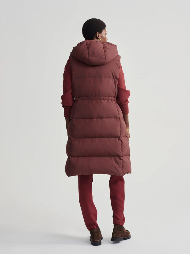 Irving Long Down Gilet | Varley US | Varley USA