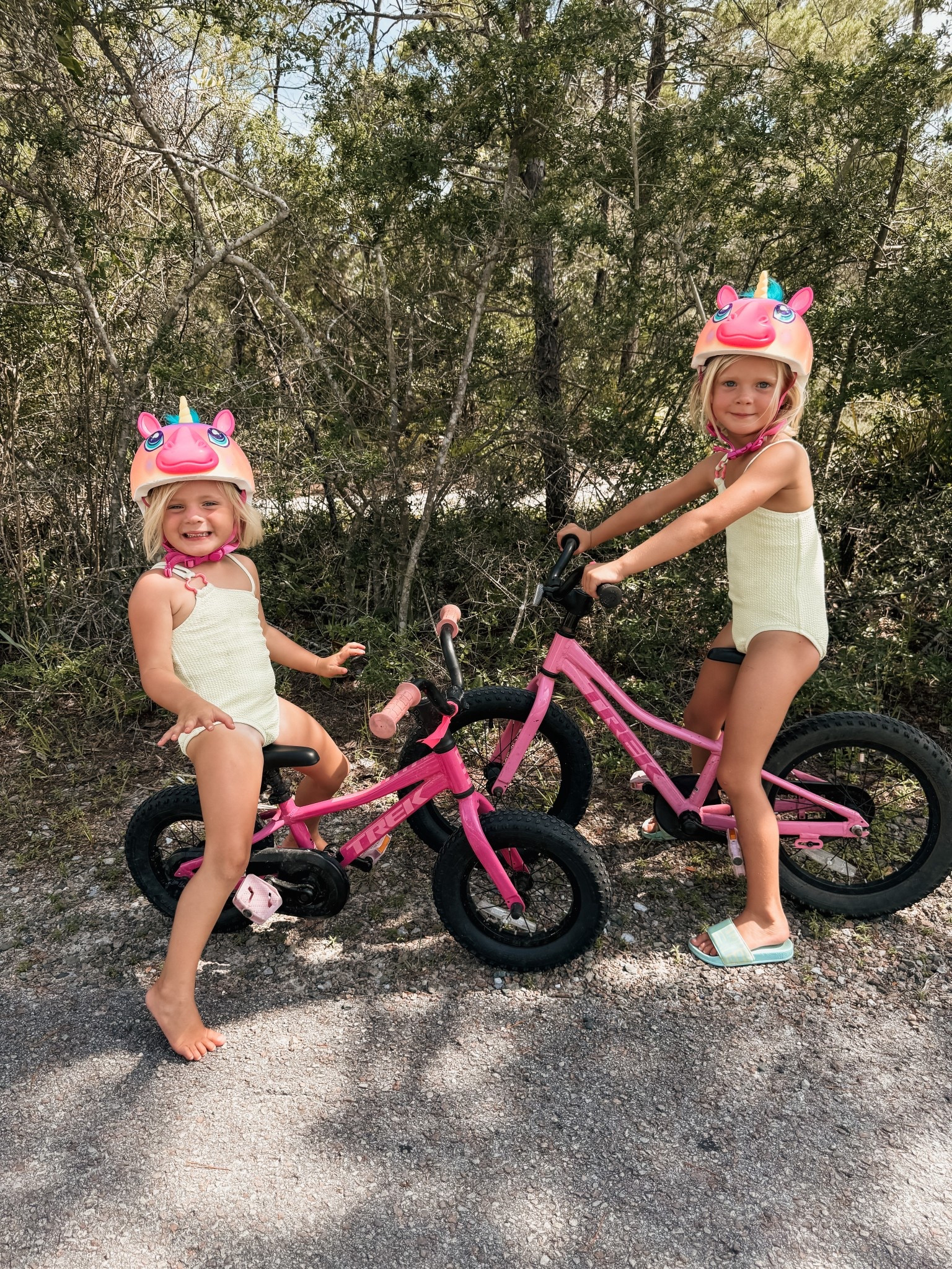 Cutest, yet most obnoxious bike helmets for your girls. 😂