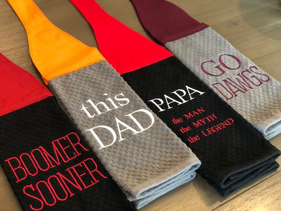 BBQ Grilling Towel-Scarf- Kitchen Towel- Best Dad Ever- Father’s Day Gift- Groomsman Gift- Choo... | Etsy (US)