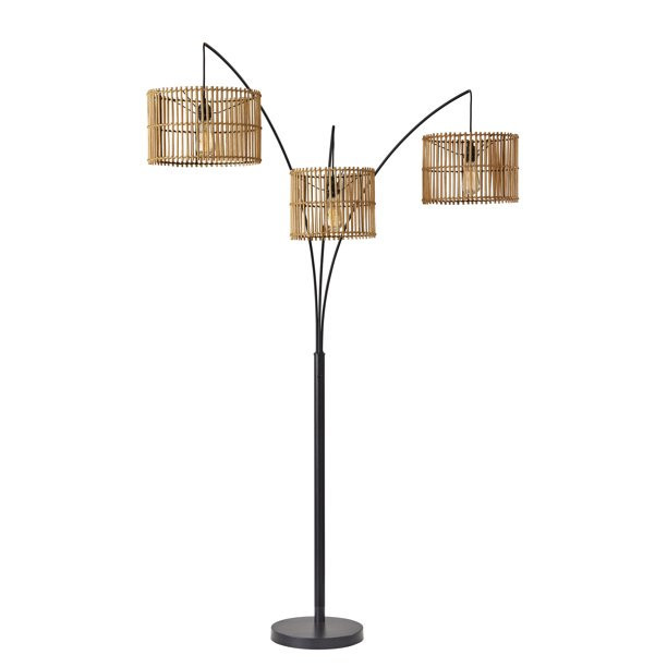 Adesso Cabana Arc Lamp, Dark Bronze | Walmart (US)