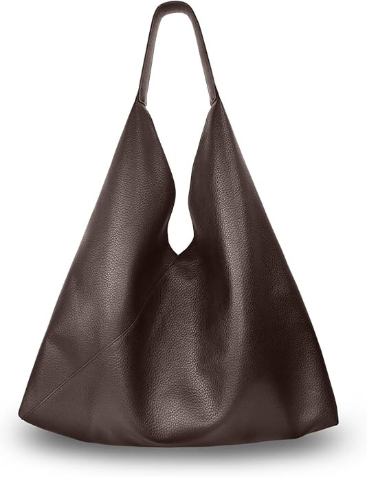 BLNUIEEN'XM Pu Leather Tote Bag for Women, Soft Large Hobo Bag, Fashionable Handbag for Work, Tra... | Amazon (US)