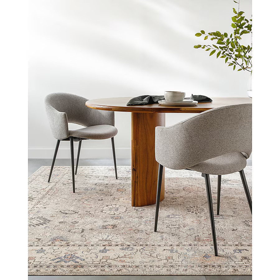 Livabliss Becki Owens Davina 7 X 9 (ft) Tawny Birch Indoor Damask Oriental Area Rug Lowes.com | Lowe's