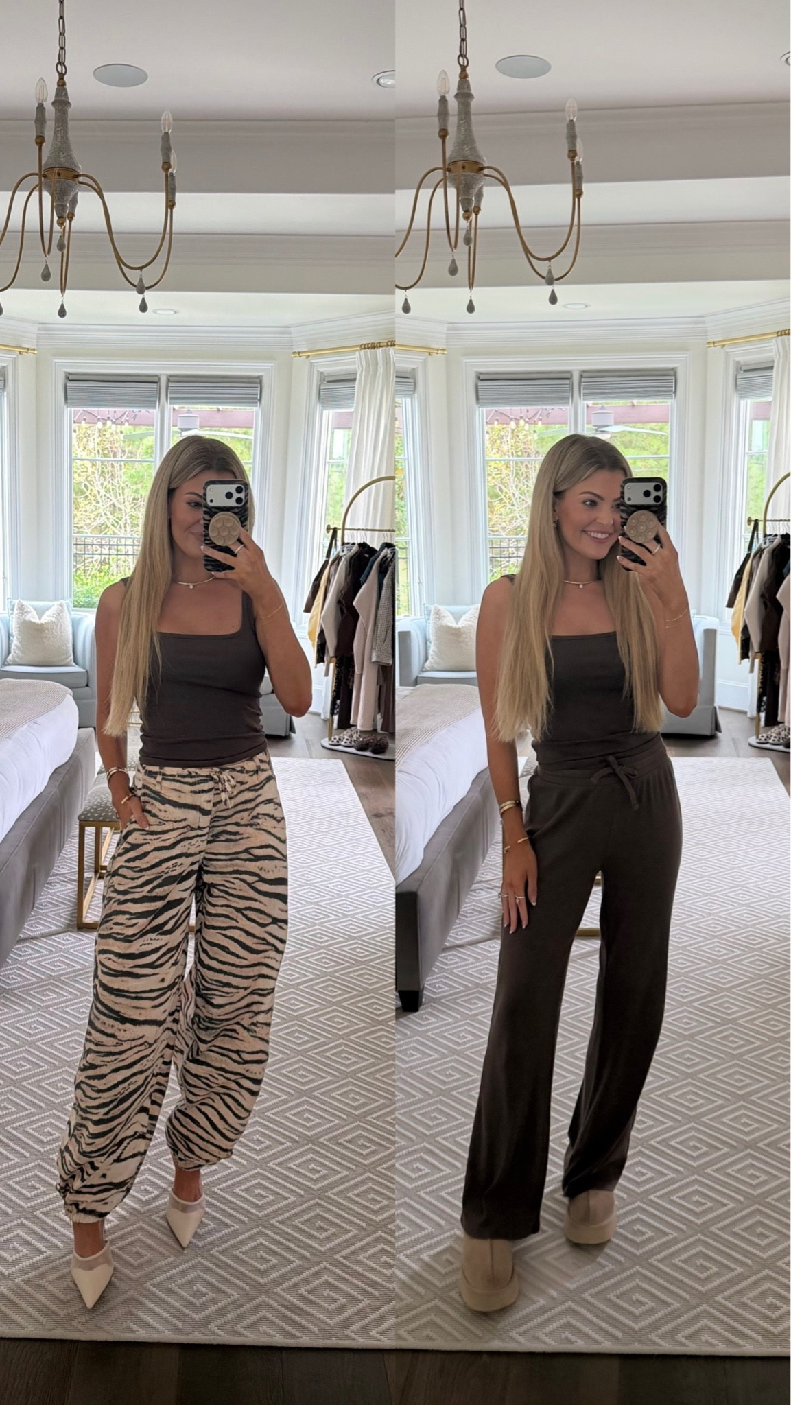 from church to comfies 🤍 (wearing size small in top & bottom) 

electric picks code: JESS20

fall outfit inspo, zara, tiger print, animal print, casual outfit, weekend

#LTKootd #LTKdayinmylife #LTKgrwm