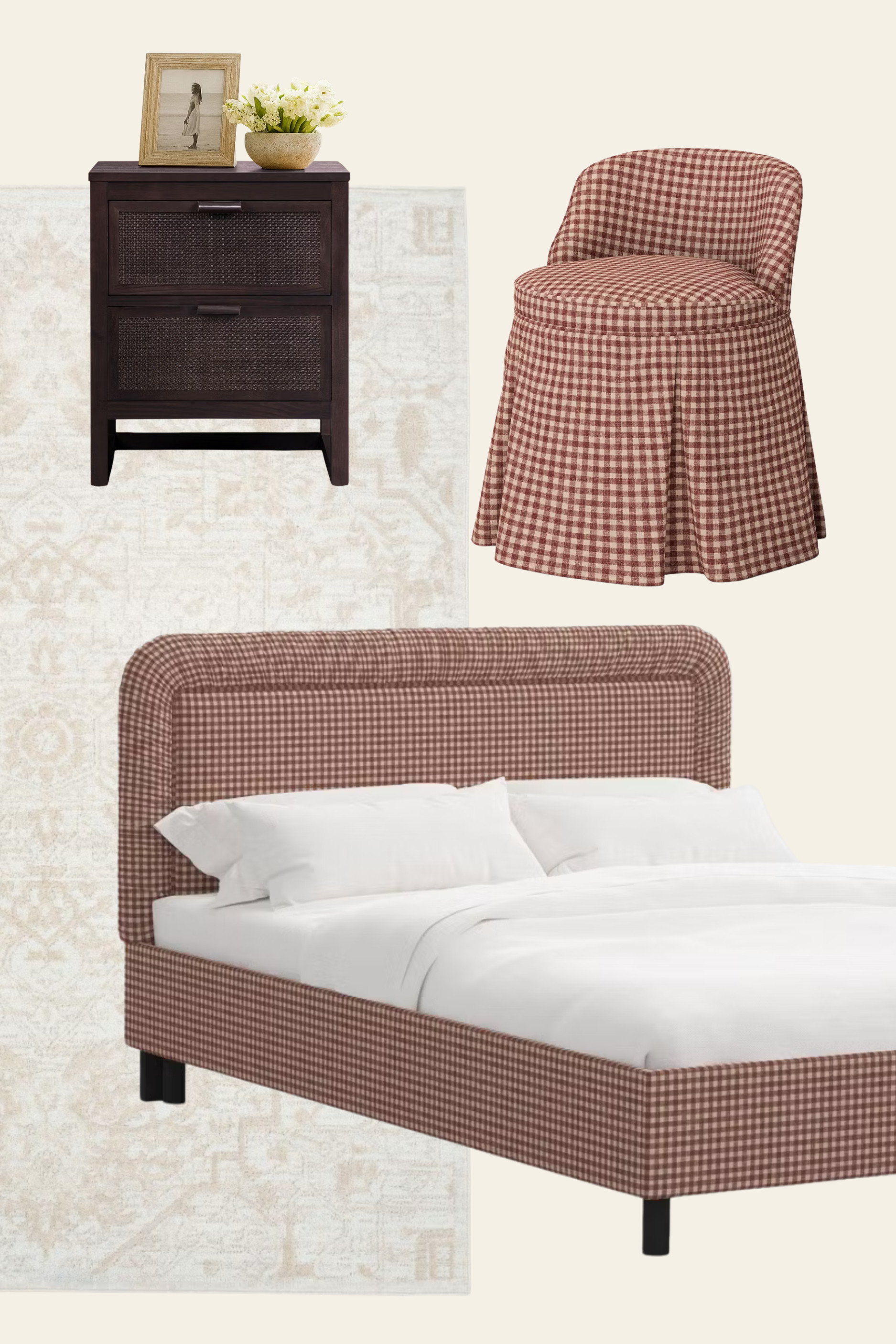 Red Gingham Bedroom Inspo at Target

Target bedroom decor, cozy bedroom inspo, Target home finds, layered bedding, throw blankets, decorative pillows, accent lighting, bedside table lamp, area rug for bedroom, wall art decor, framed prints, stylish storage baskets, bedside organization, nightstand styling, chic headboard, soft textured throw, neutral bedroom palette, warm cozy decor, statement home accents, bedroom refresh, minimalist decor pieces, modern bedroom style, boho bedroom touch, calming sleep space, home styling essentials, affordable bedroom upgrades, shop the look, comfort meets style, trending home decor, Target Threshold finds, Project 62 bedroom pieces, Hearth & Hand with Magnolia. 

 #LTKHome