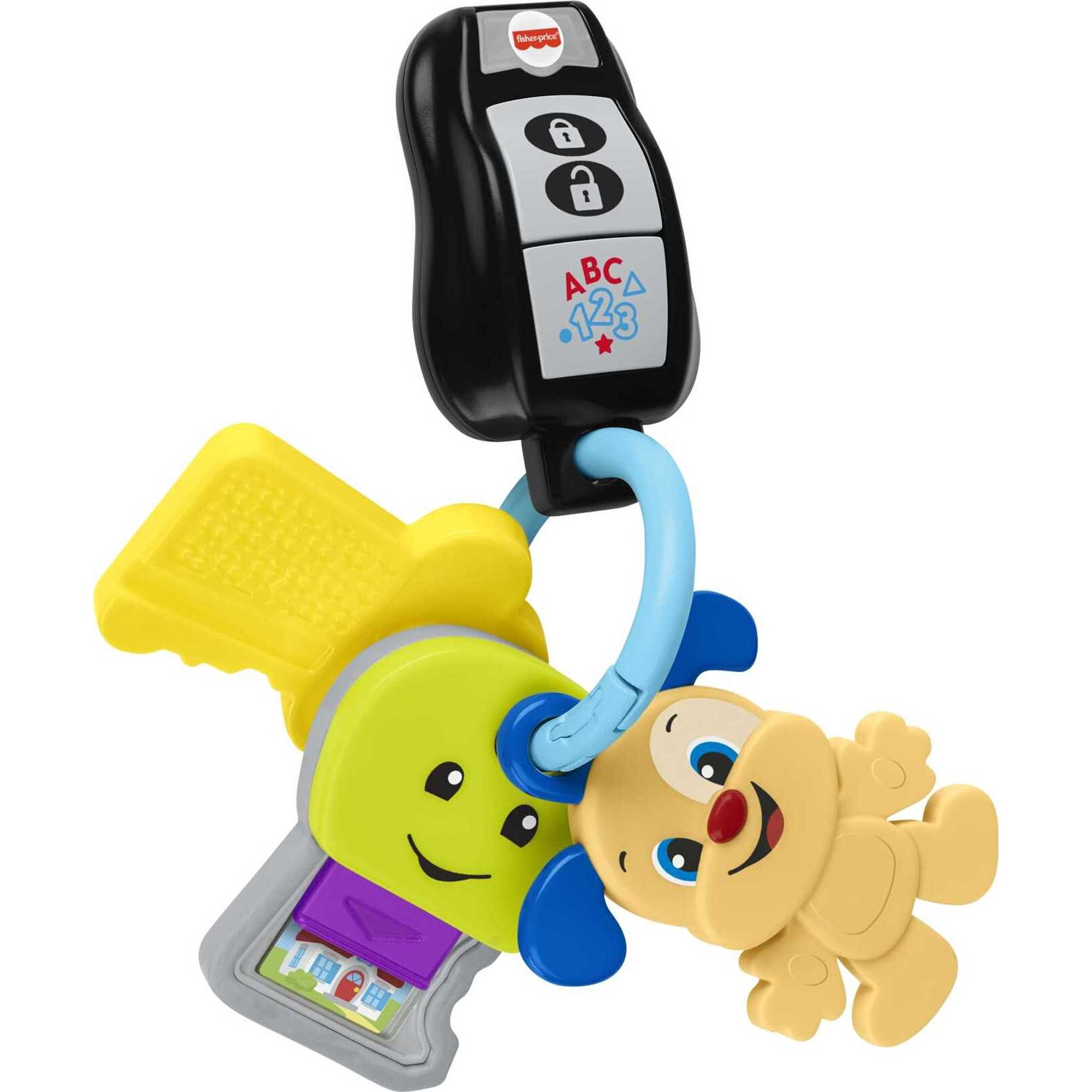 Fisher-Price Laugh & Learn Play & Go Keys Musical Learning Toy for Infant & Toddler | Walmart (US)