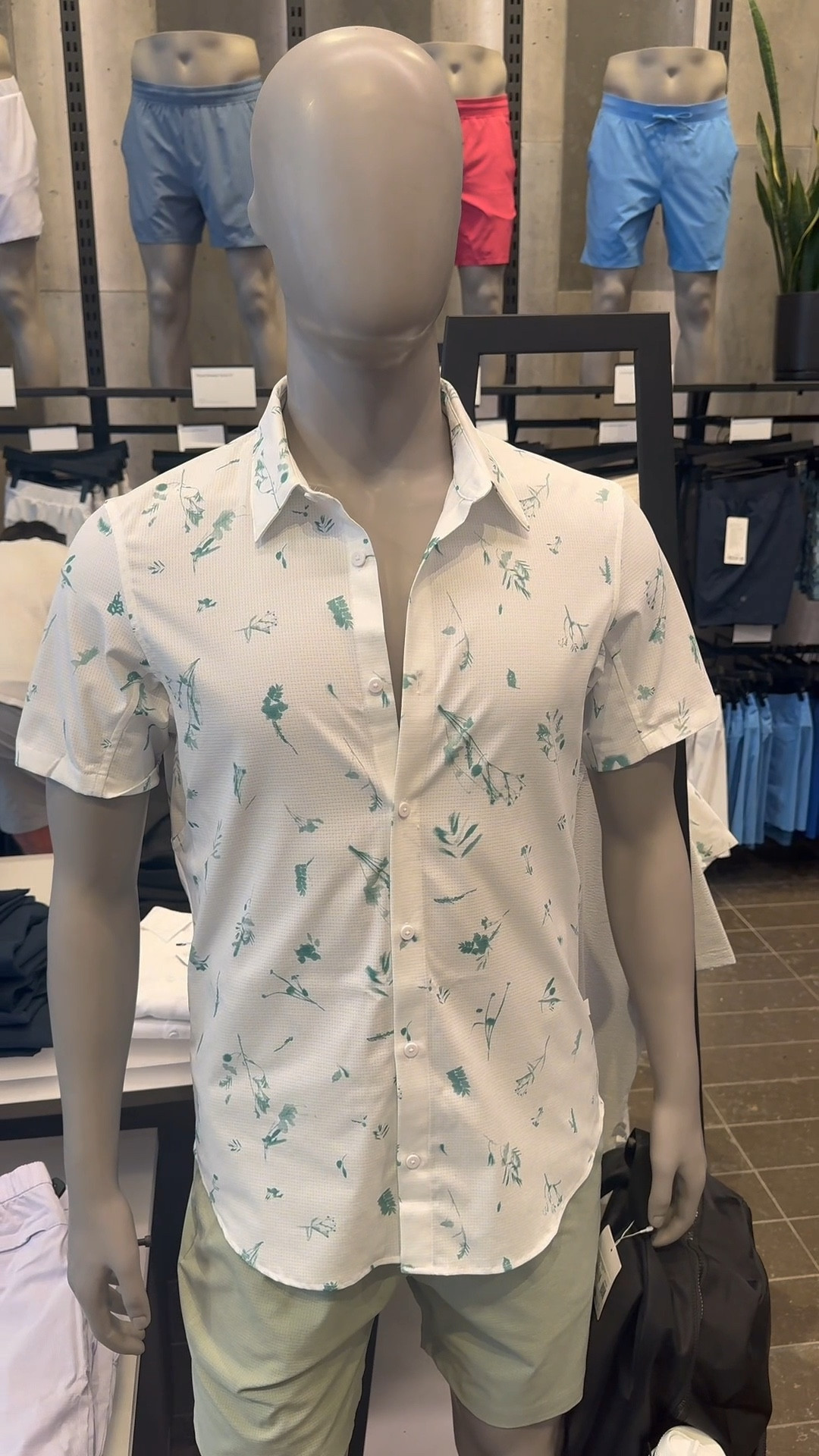 New patterned collared shirt from lululemon. Fits true to size  

#LTKActive #LTKWorkwear #LTKMens
