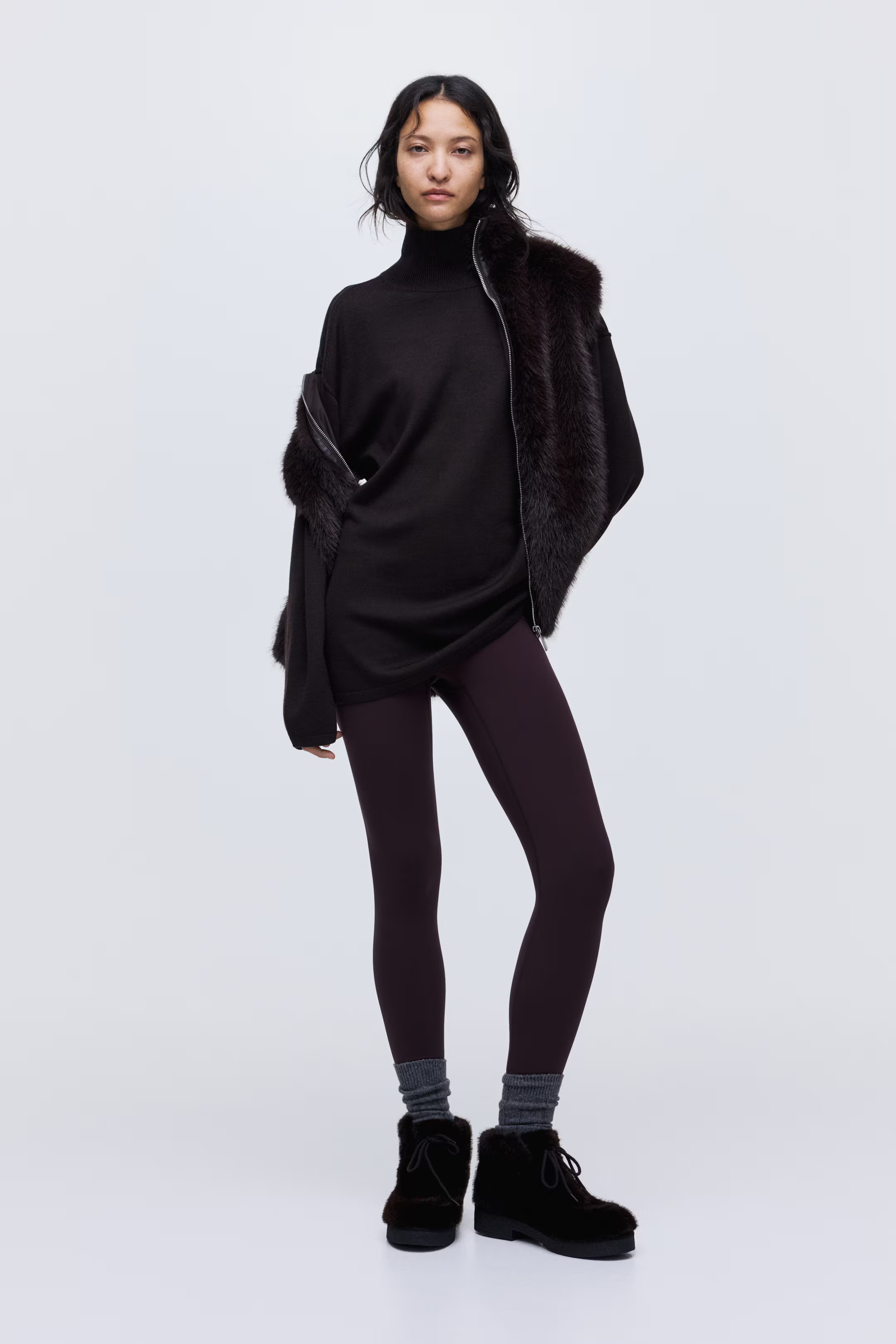 Turtleneck-Pullover aus Merinowolle | H&M (DE, AT, CH, NL, FI)