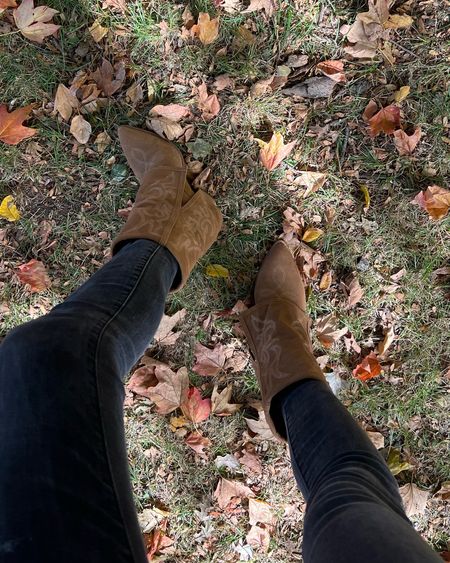 Fall boots!! Cowboy roll down style 

#LTKshoecrush #LTKSeasonal