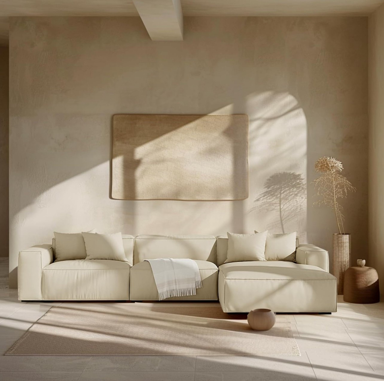 Modern L-Shaped Deep Sectional Sofa Furniture Set

#LTKStyleTip #LTKHome