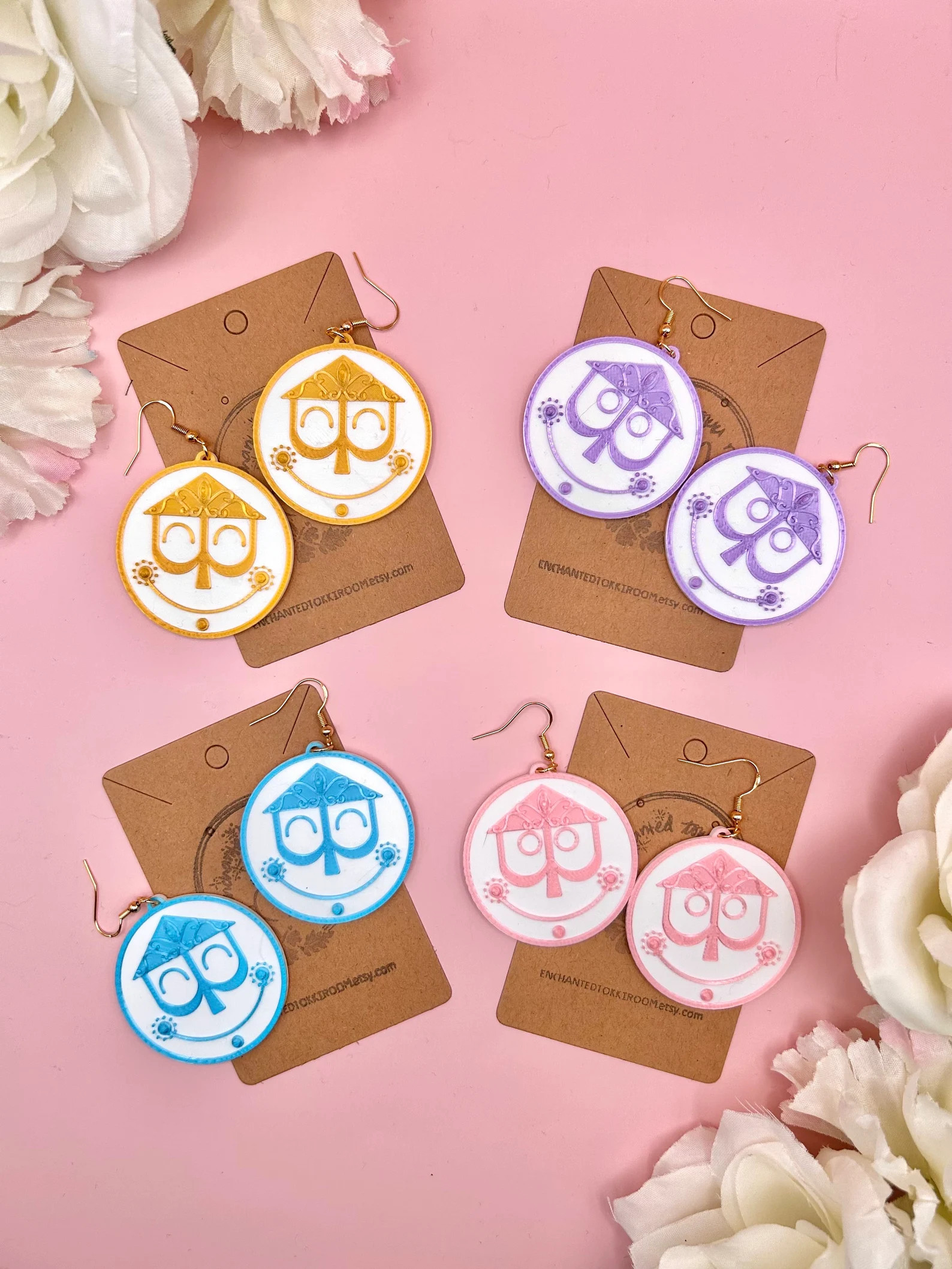 It's a Small World Statement Earrings It's a Small World Earrings It's a Small World Face Earring... | Etsy (US)